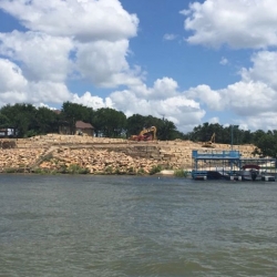 Retaining Wall Lake Brownwood3