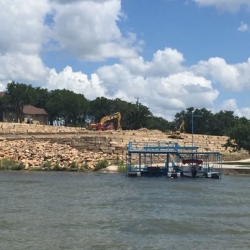 Retaining Wall Lake Brownwood5